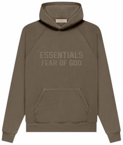 Essentials wood hoodie size L