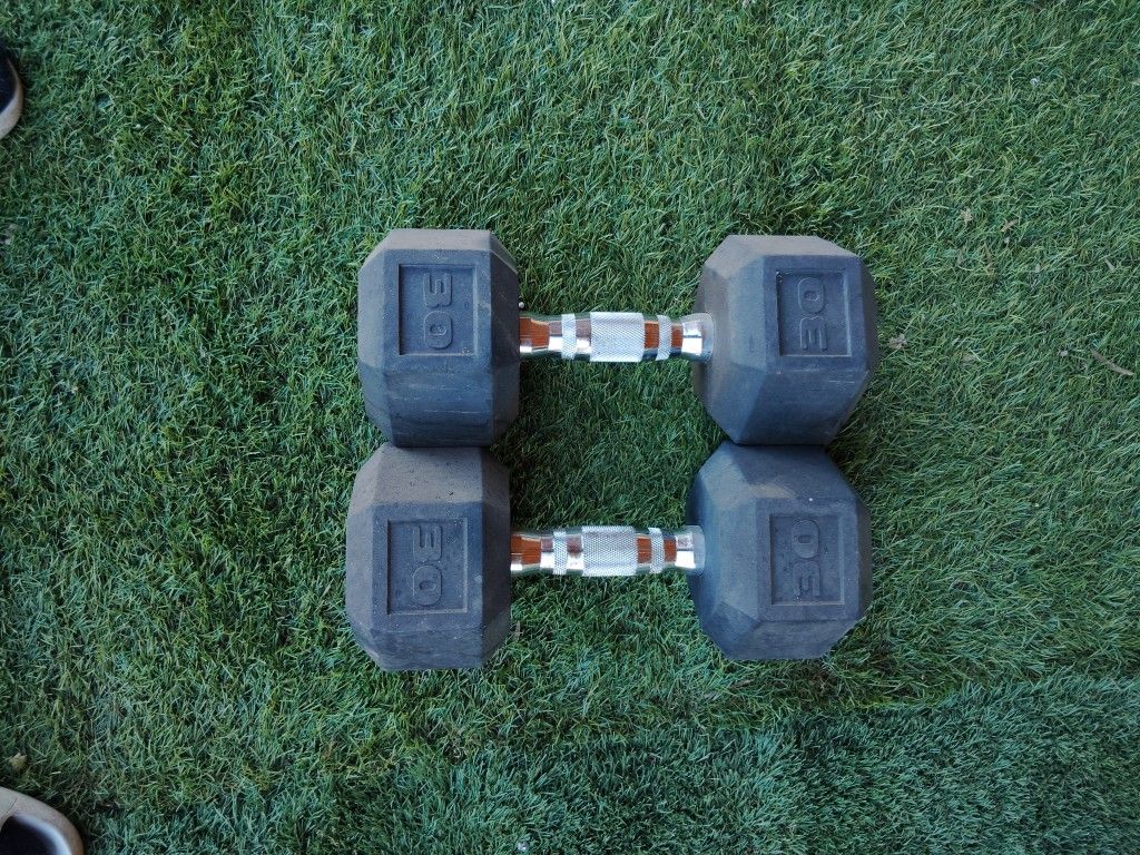 30 Pounds Dumbbells