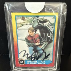 Back To The Future 2 Card