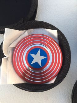 Captain America Metal Spinner