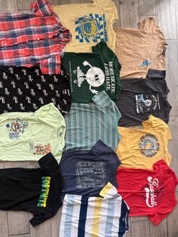 Boys size 8 shirt LOT
