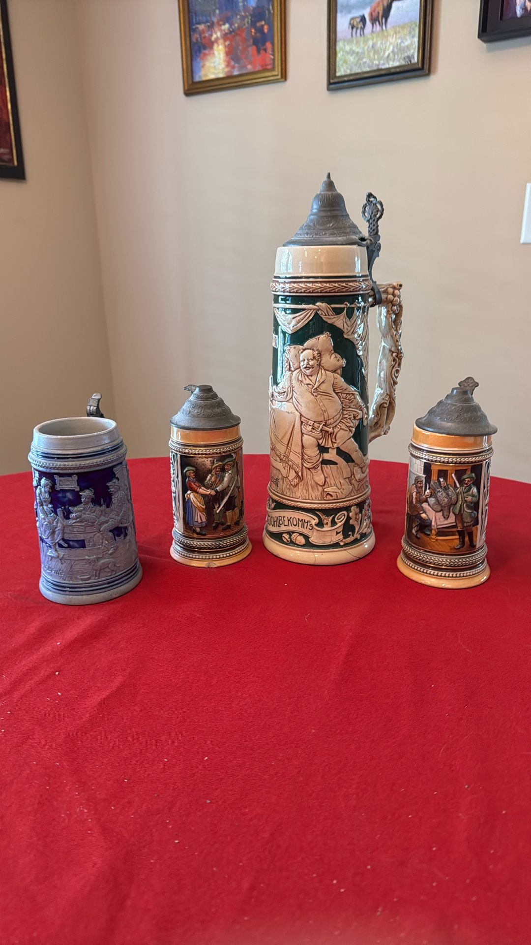 Authentic German Beer Steins