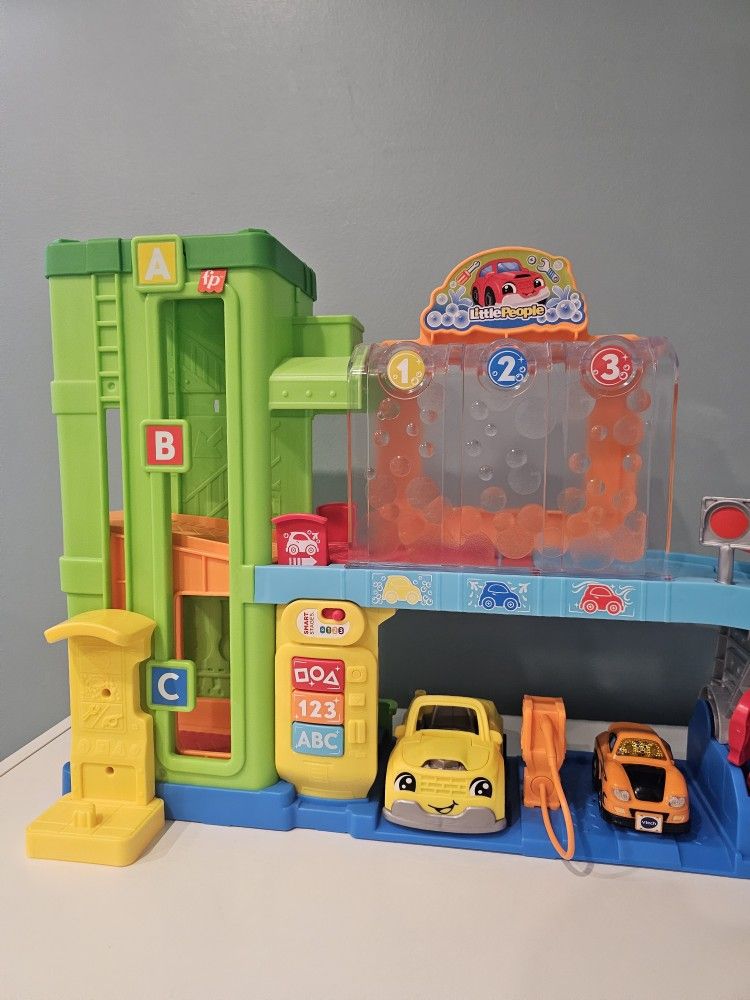 Fisher Price Little People Learning Garage Playset