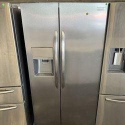 Frigidaire Counter Depth Stainless Steel Side By Side Refrigerator