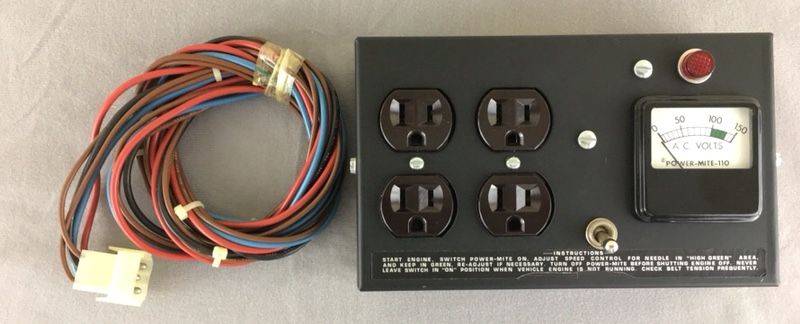Fabco Power Mite 110 Generator Control Box Gasoline or Diesel Engine. Fabco Control Box Power Mite 110. Control Box Only. Generator not included.