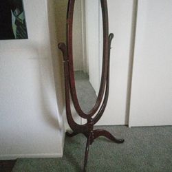 Cherrywood Victorian Mirror