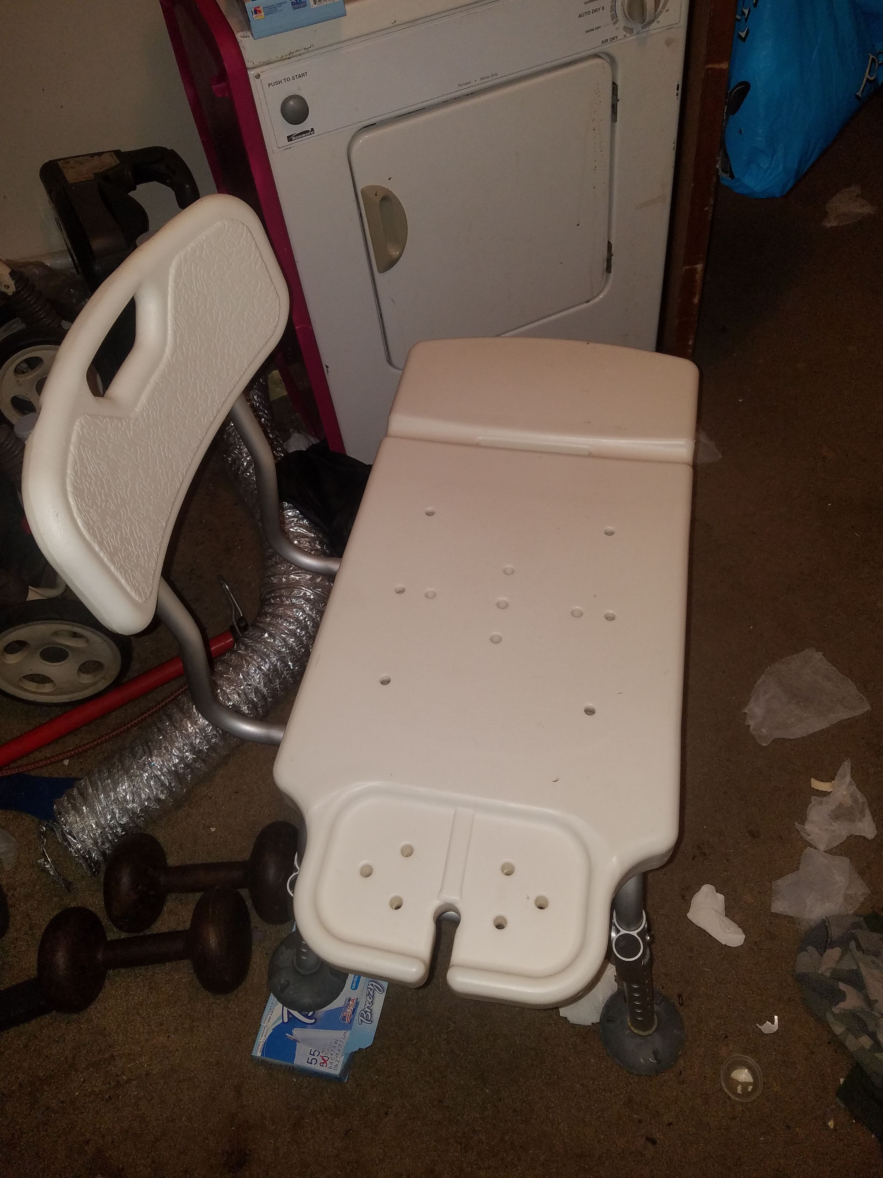 Shower bench