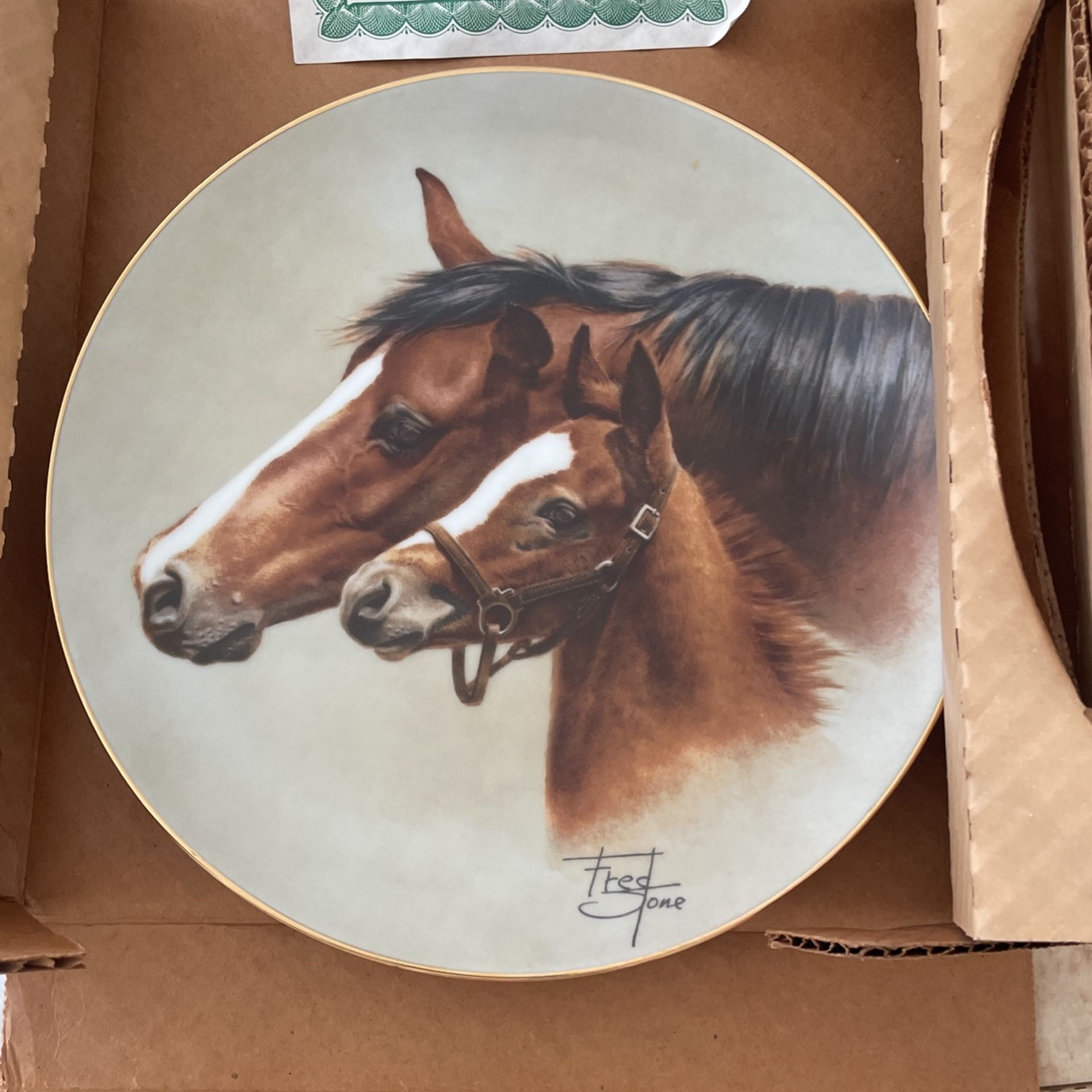 Fred Stone Tranquility Collector Plate