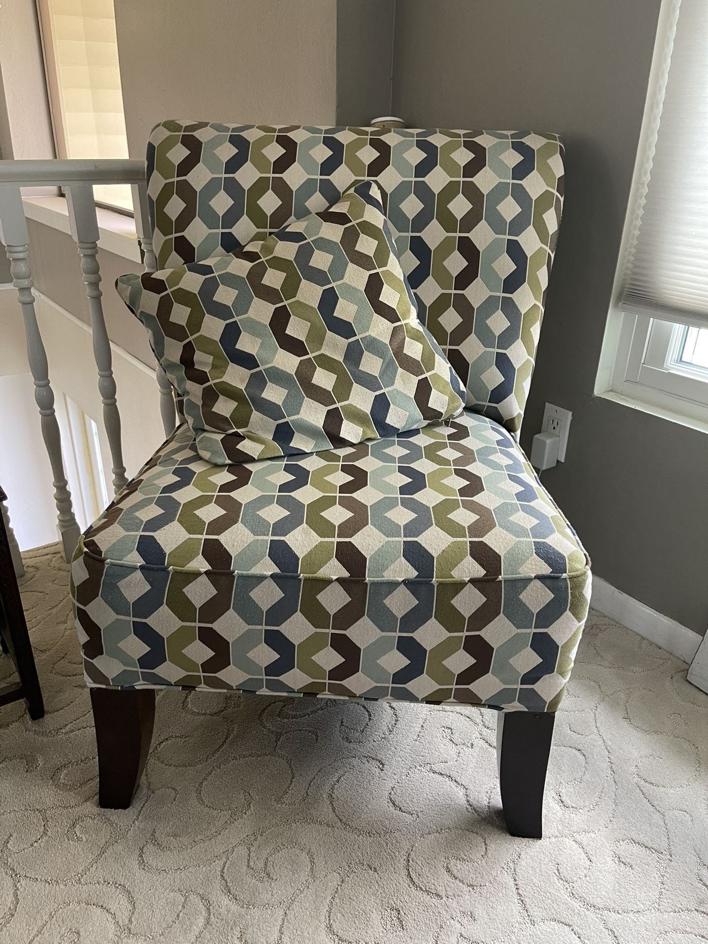 Accent Chair With Pillows