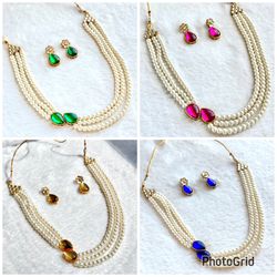 Beautiful Faux Pearl Jewelry Sets