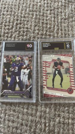 Michael Penix Jr. Graded Card Lot – GEM MT 10