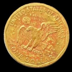 USA SUSAN B  ANTHONY  AN ERROR COIN .