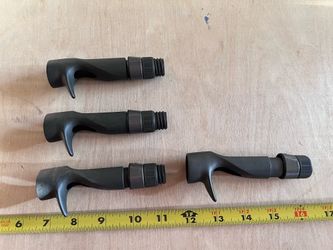 Fuji Trigger Reel seats, Blank Exposed, Gunsmoke Hood, Bass Fishing Rod Reel Seats, New