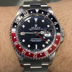 Rolex Gmt 16710 Black Red Bezel Factory Buy Sale Trade