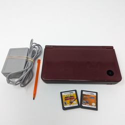 Nintendo DSi XL with 2 Games