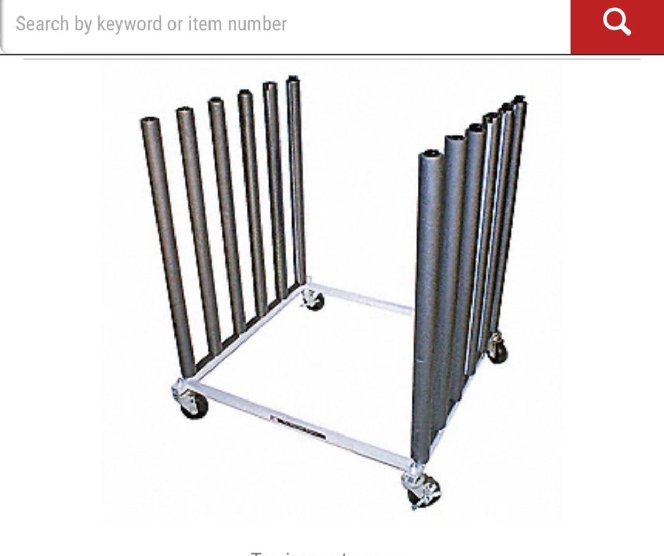 Windshield rack