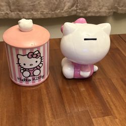 Cookie Jar And Piggy Bank