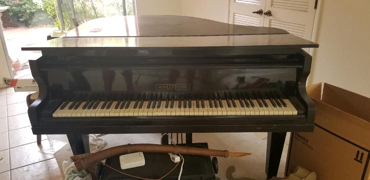 1920 Rich Lipp And Son Grand Piano
