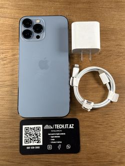 📱 iPhone 13 Pro Max | 512GB | Sierra Blue | Unlocked (Any Carrier)