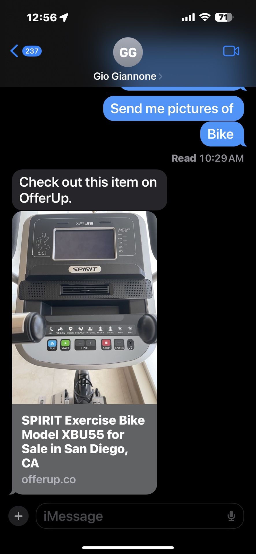 Exercise Bike 2023