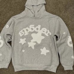 Spider Hoodie Grey