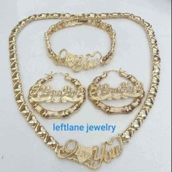 I Deliver I Ship 14k Gold Filled Chain Set