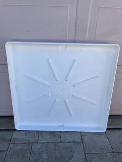 washing machine drain drip pan