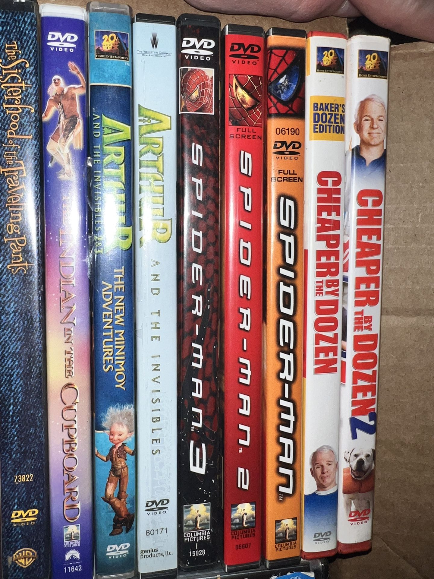 DVDs And BLU Rays