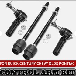 98-16 GM Inner and Outer Tie Rod Ends Set for W Body Vehicles See Fitment Chart