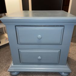 Light Blue Night Stand 