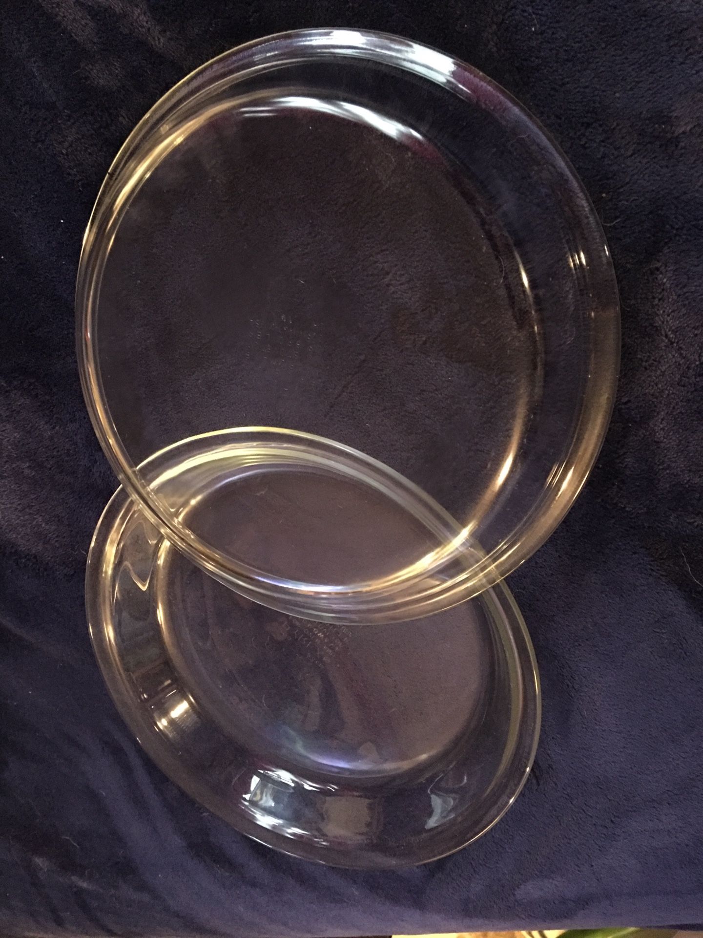 Vintage Pyrex #209 Glass Pie Plates