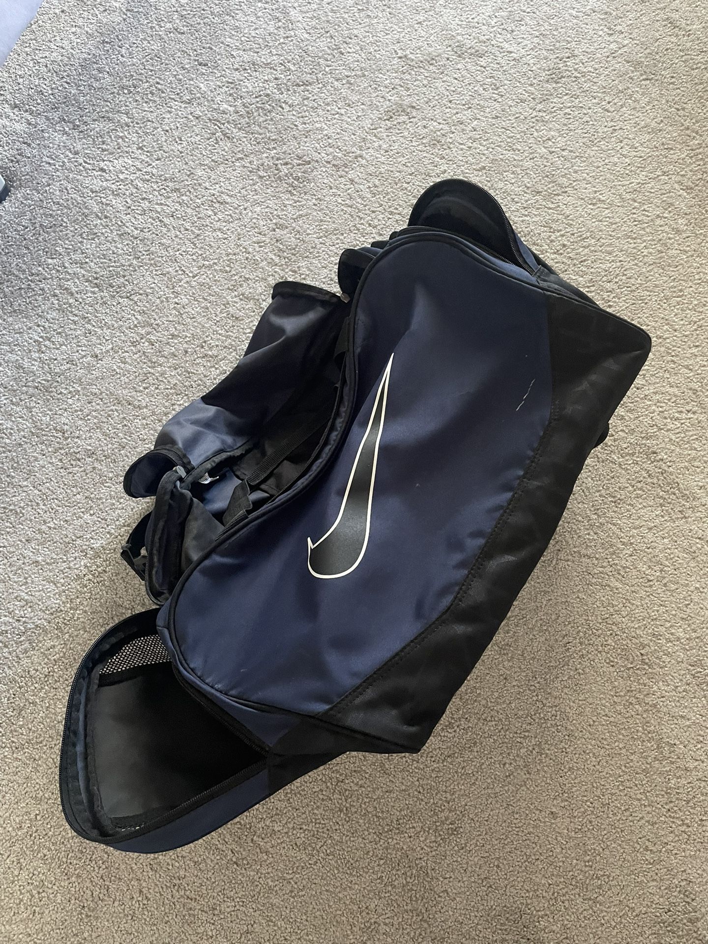 Nike Duffel Bag Navy Blue 