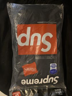 Supreme Hanes boxer briefs SMALL