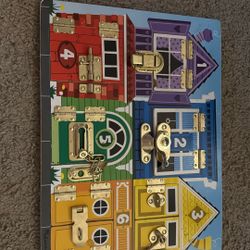 Latches Board By Melissa & Doug $10