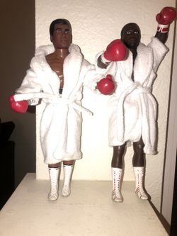 Muhammad Ali And Joe Frazier Figures