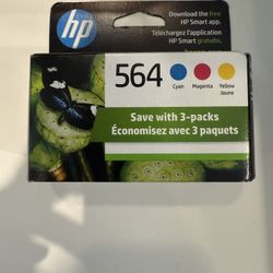 HP 564 Tri Color Printer Ink Cartridge Brand New