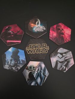 Star Wars Hexagonal Magnet Set of 7