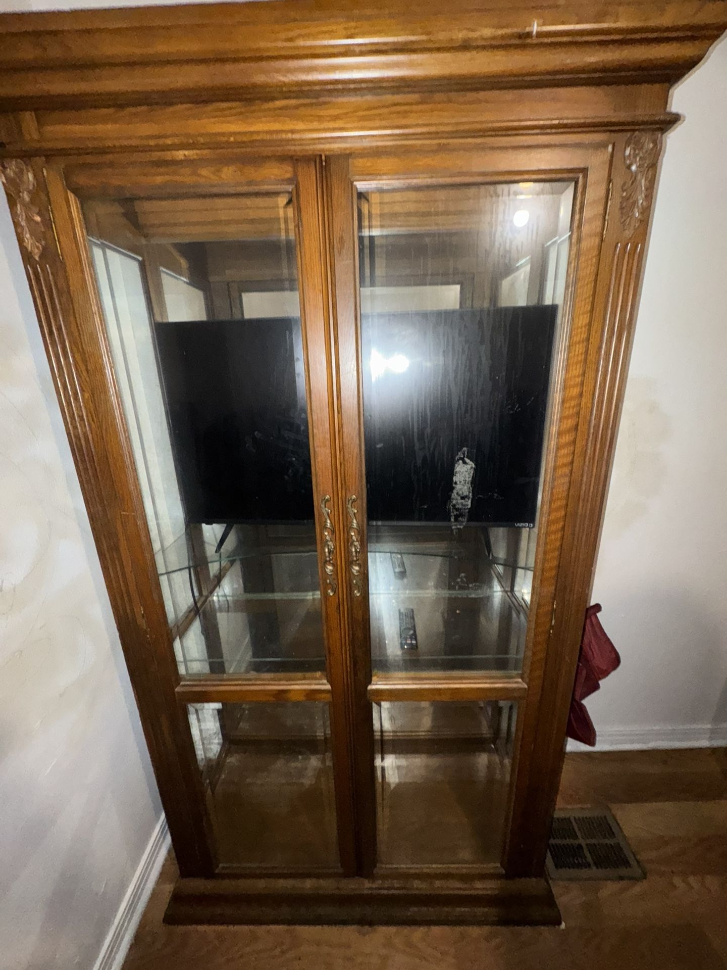 glass china cabinet