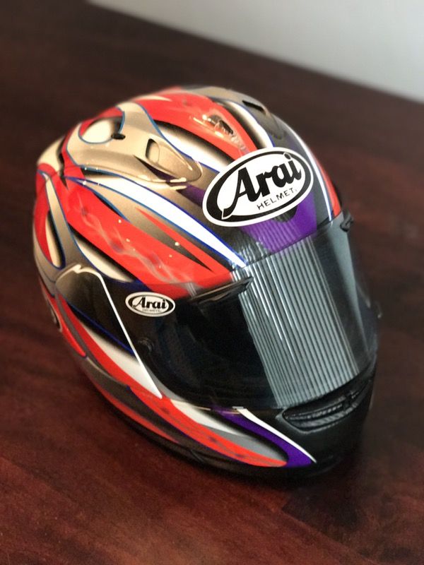Arai RX-7RR4 Haga helmet
