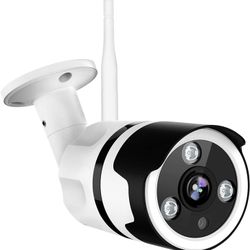 Outdoor Security Camera, Netvue 1080P Wifi Bullet Surveillance Camera Two-Way Audio, IP66 Waterproof, FHD Night Vision, Motion Detection, Home Securit