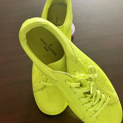 lime green louis vuitton shoes