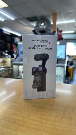 Insta360 Luna Ultra Dual Lens 8K Camera Gimbal