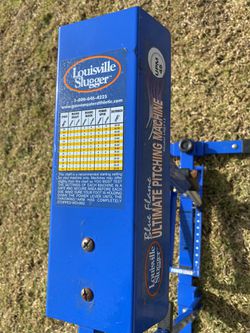 Pitching Machine - Louisville Slugger Blue Flame - sporting goods - by  owner - sale - craigslist