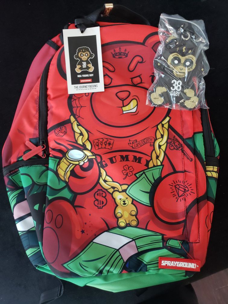 Sprayground Backpack Black with Red interior for Sale in Chula Vista, CA -  OfferUp