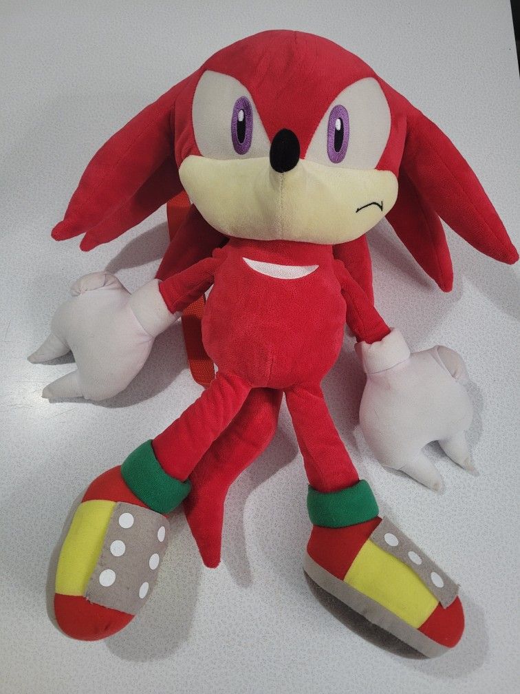 Sonic the Hedgehog Doll Plush Backpack