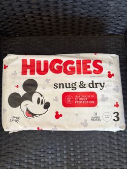 Huggies snug and dry baby diapers