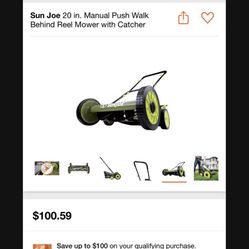 Sun joe Lawn Mower 20in