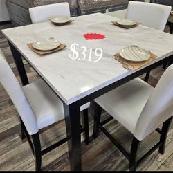 5-pc Dining Table Set 
