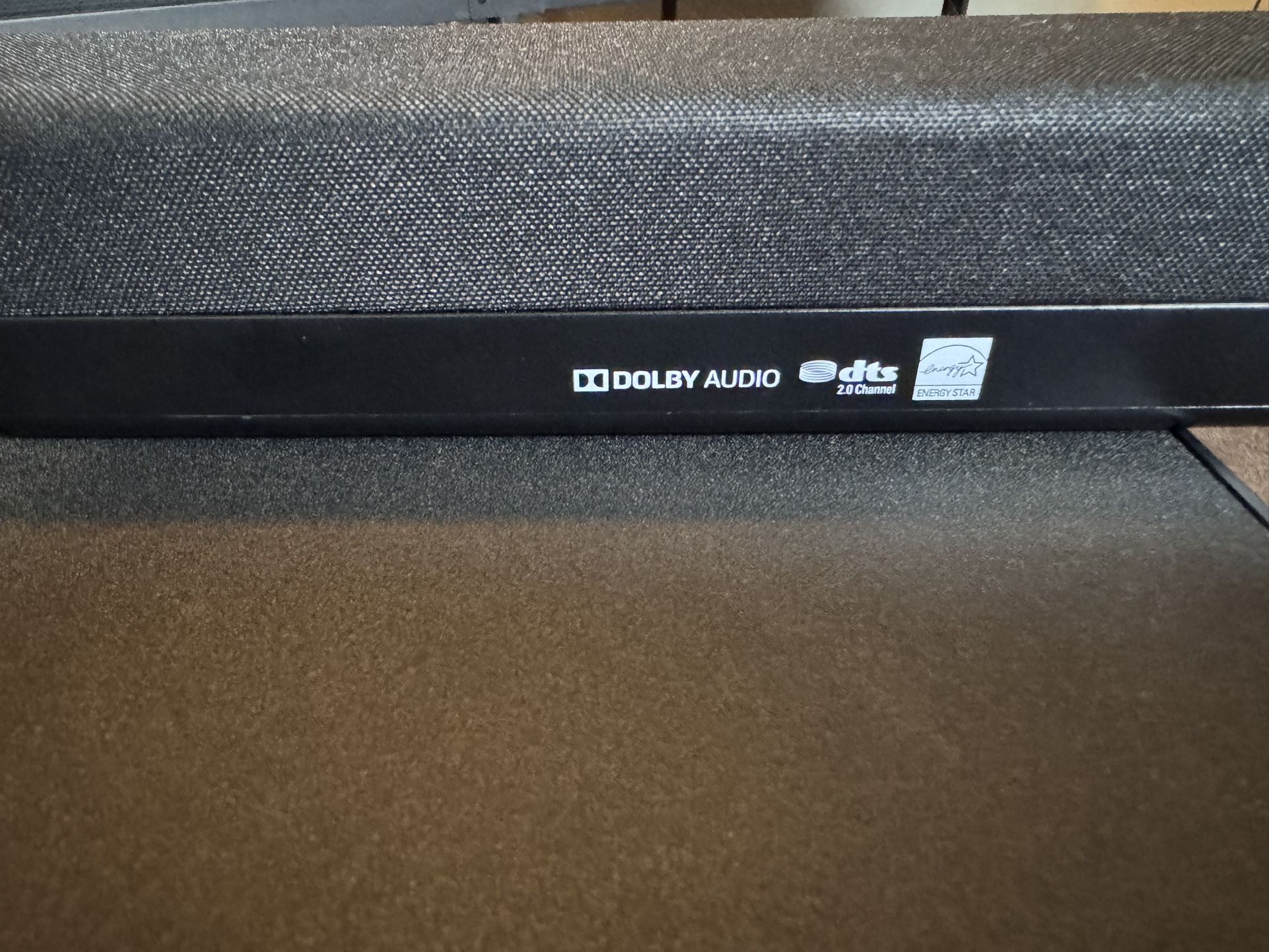 Samsung soundbar and subwoofer