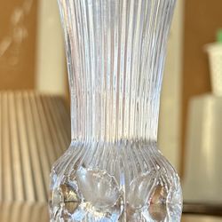 Vintage Fostoria Crystal Bud Vase 4 3/4” High